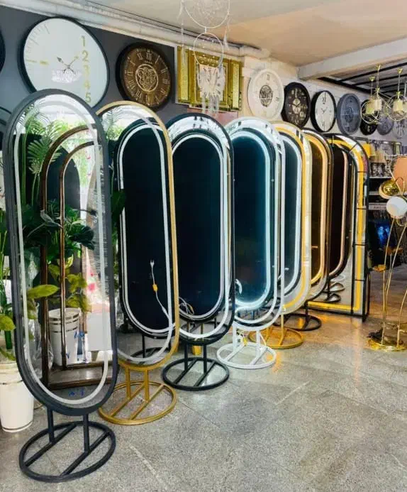 آینه جدید LED چراغ دار دفرمه مدل جدید اینه|آینه|مسجد سلیمان, |دیوار