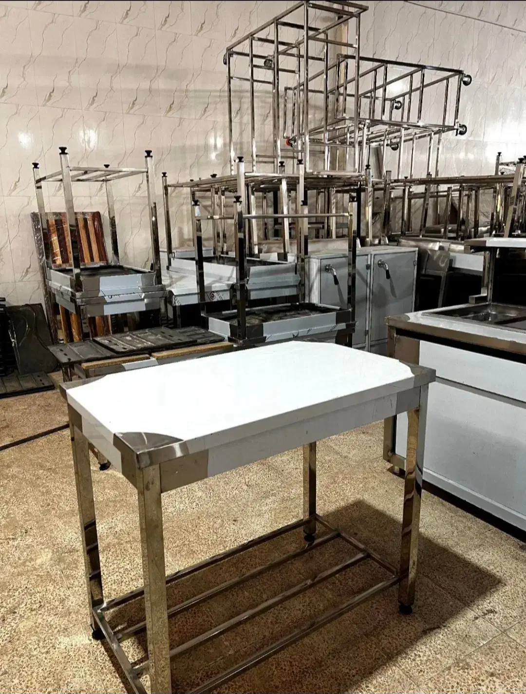 میز کار استیل|کافی‌شاپ و رستوران|بندرعباس, |دیوار