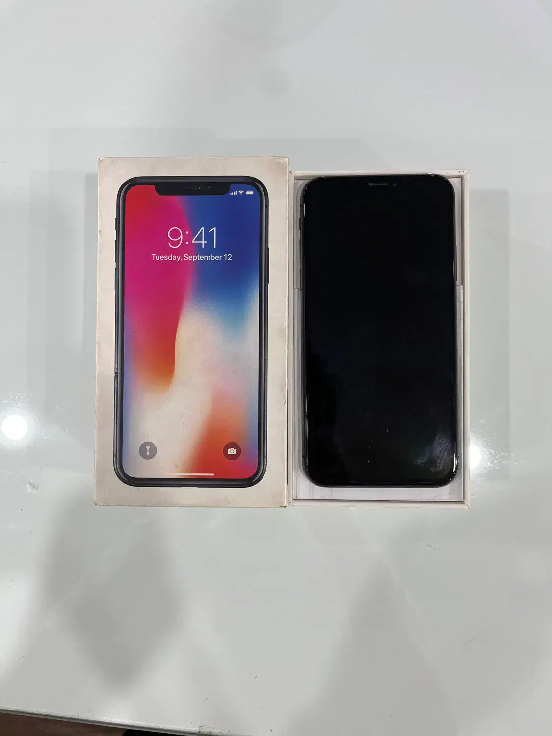 آیفون x 256gig بدون خط و خش سالم|موبایل|تهران, فرمانیه|دیوار