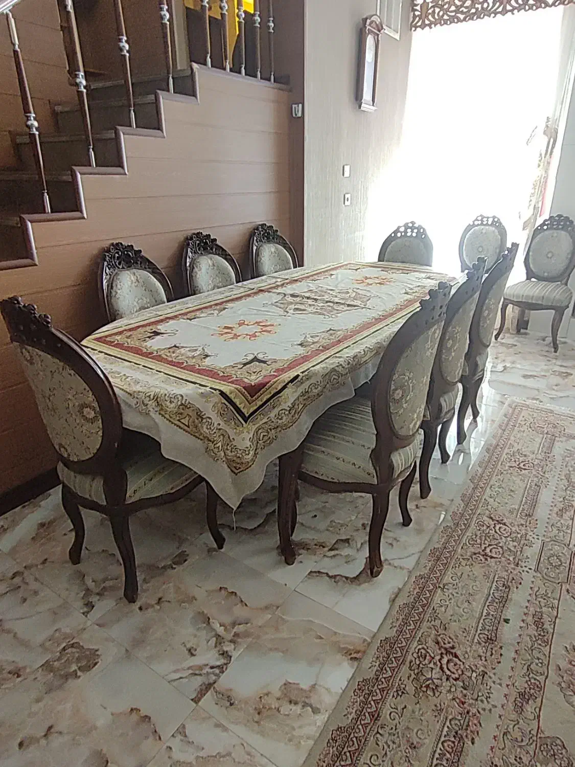 میز ناهارخوری|میز و صندلی غذاخوری|شیراز, فرگاز|دیوار