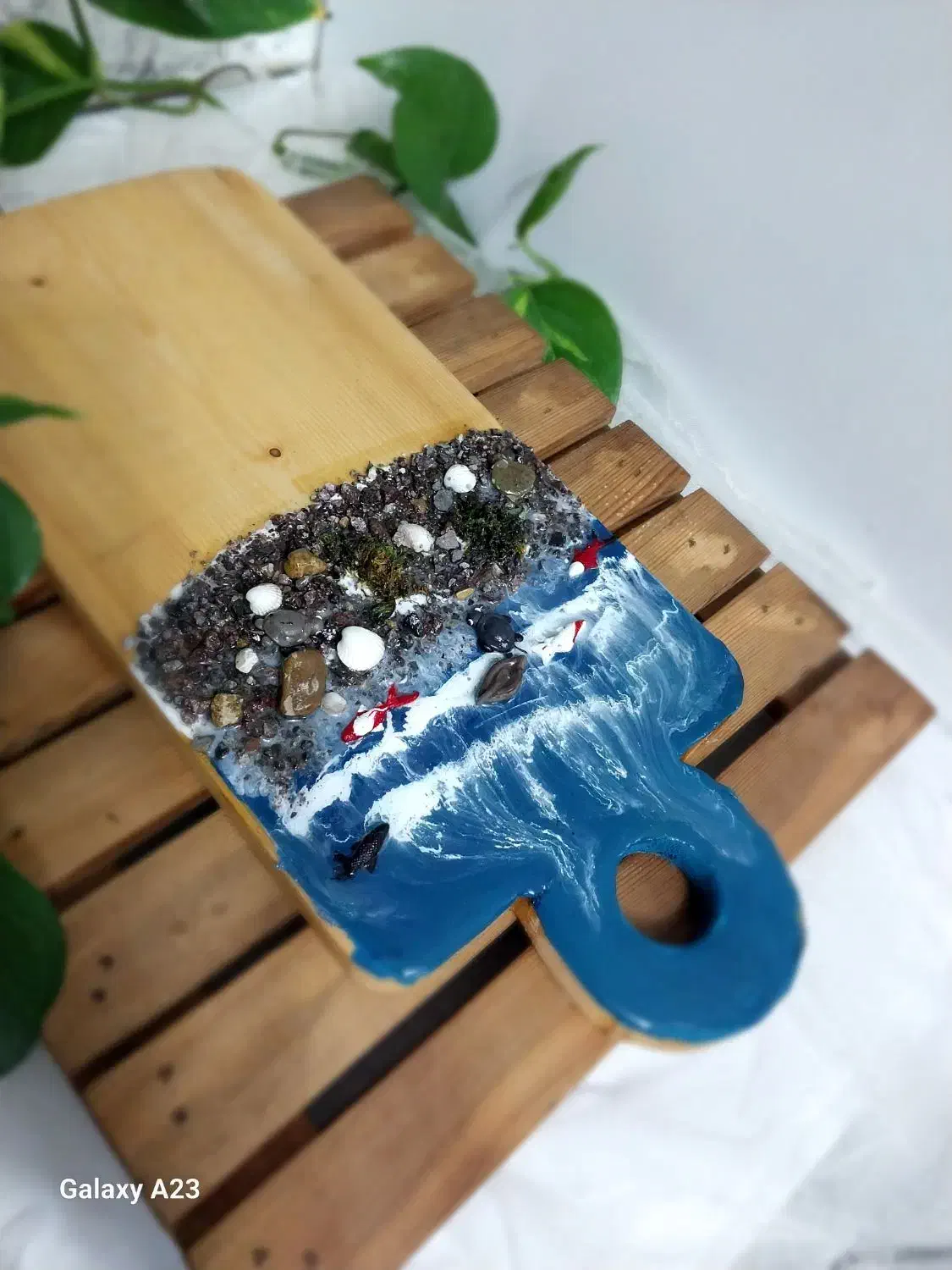 انواع کارهای رزین اپوکسی ساعت ،ظروف سرو،تابلو|ظروف سرو و پذیرایی|لولمان, |دیوار