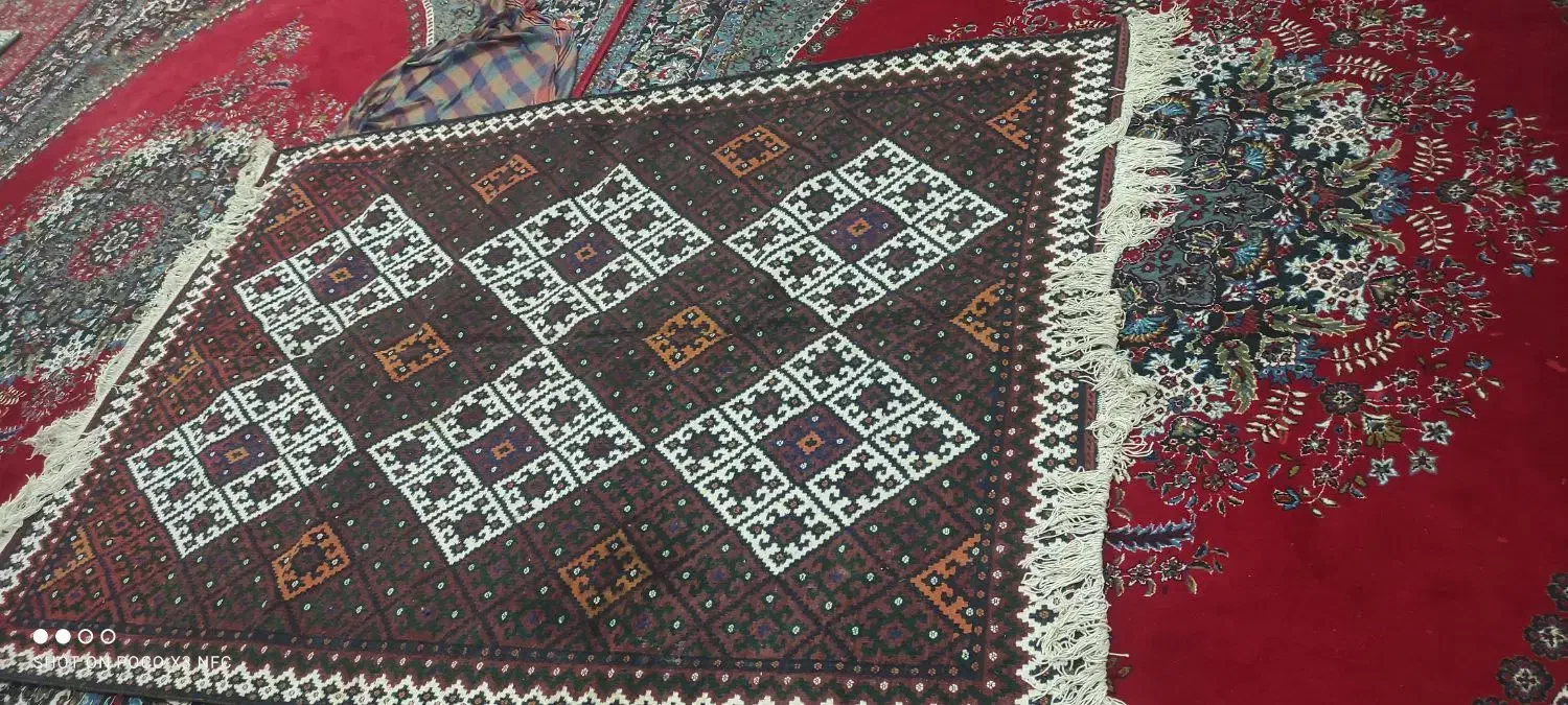 گلیم دست بافت|گلیم، جاجیم، گبه|زرند, |دیوار