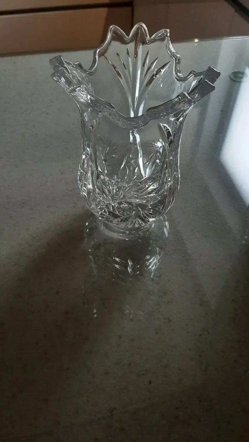 لاله کریستال لوستر سفید شفاف ۸ عدد|لوستر و چراغ آویز|تهران, باشگاه نفت|دیوار