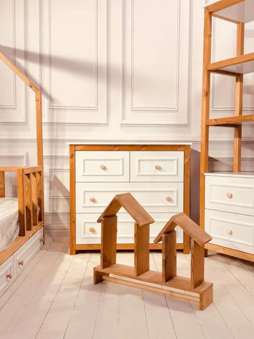 تختخواب ملیسا%از جنس چوب گرجستان% اقساط 6ماهه|اسباب و اثاث بچه|فیروزکوه, |دیوار