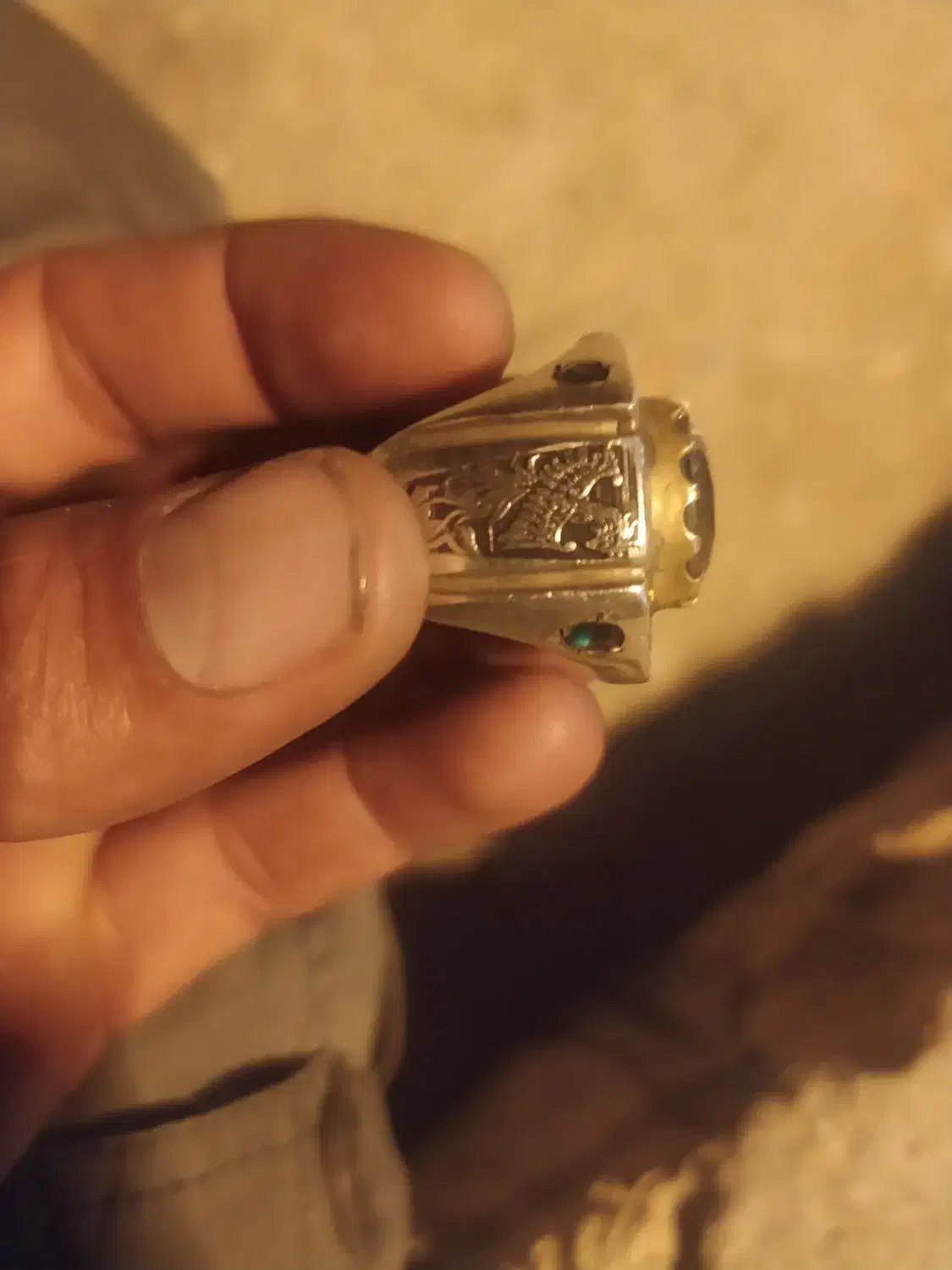 انگشتر موزنایت|جواهرات|قشم, |دیوار