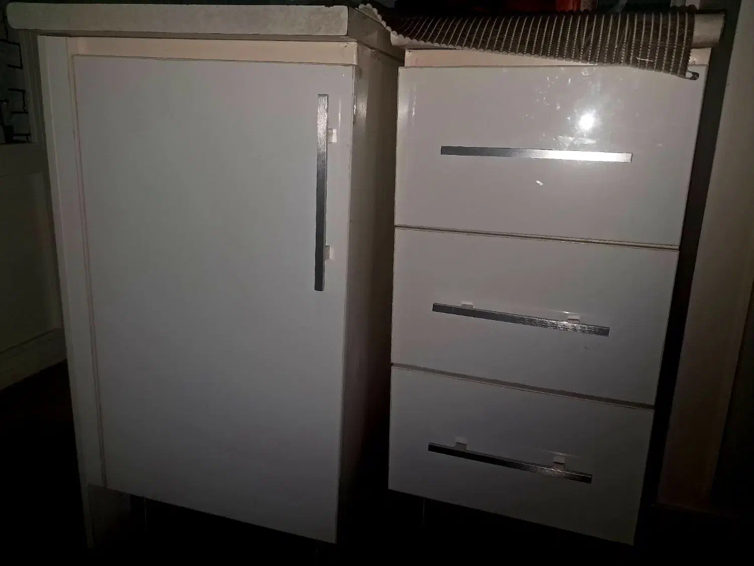 ۲عدد کابینت جادار ایستاده mdf شخصی ساخت|کتابخانه، شلف، قفسه‌های دیواری|تهران, شادمان|دیوار