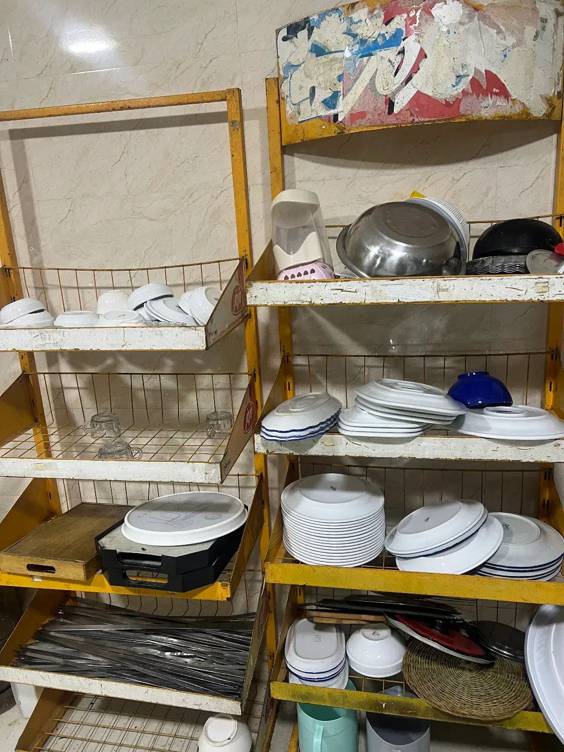 جا پفکی|کتابخانه، شلف، قفسههای دیواری|کوهدشت, |دیوار