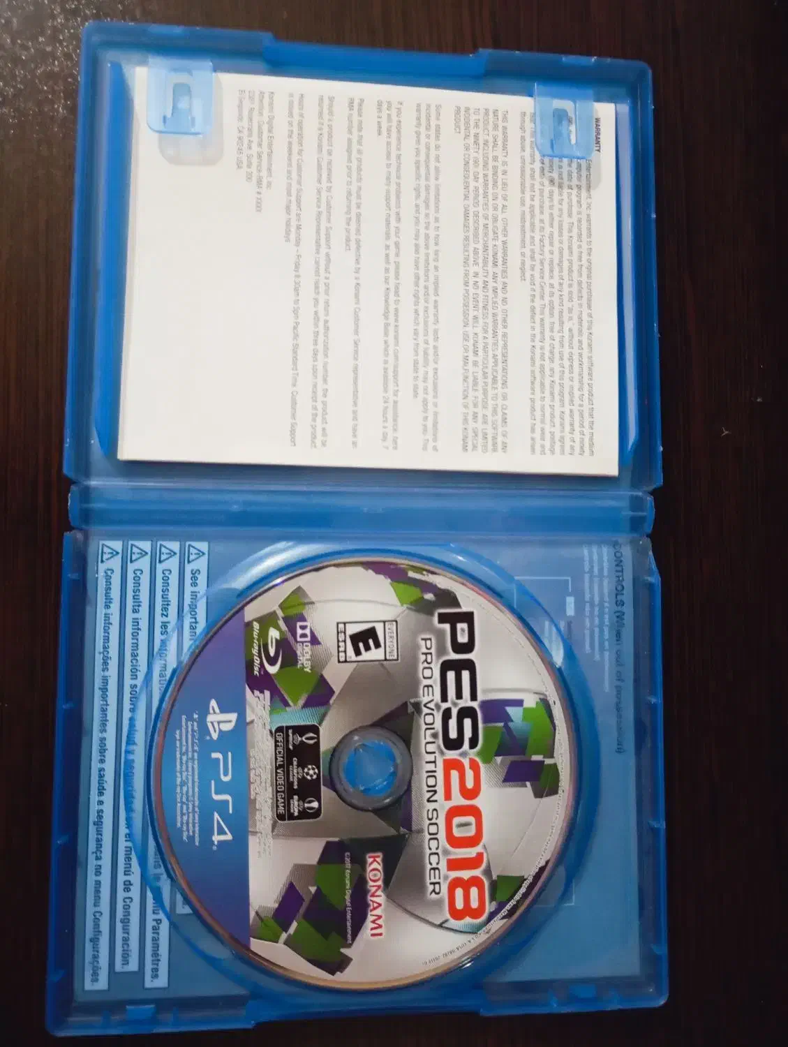 دیسک pes2018|کنسول، بازی ویدئویی و آنلاین|بندر ماهشهر, |دیوار