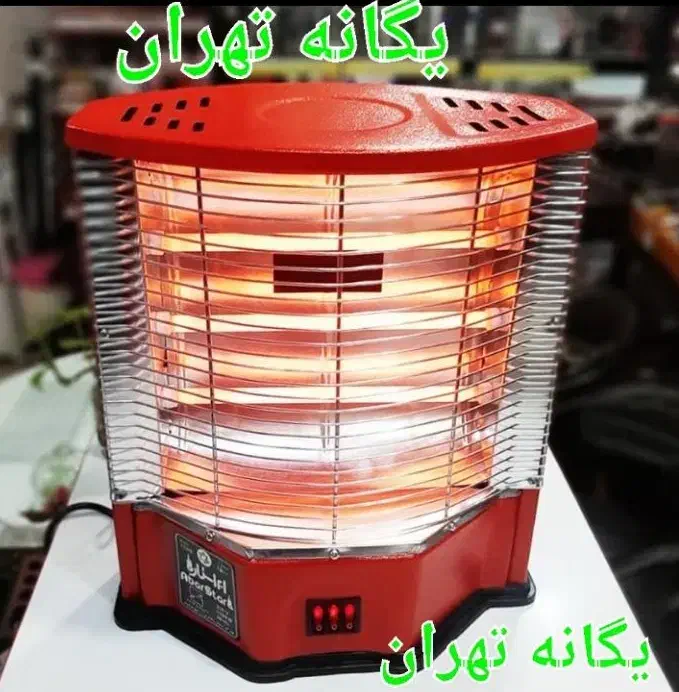 بخاری هیتر برقی۳ شعله المنت فندار فن دار ابر استار|بخاری، هیتر، شومینه|شهریار, شهریار|دیوار