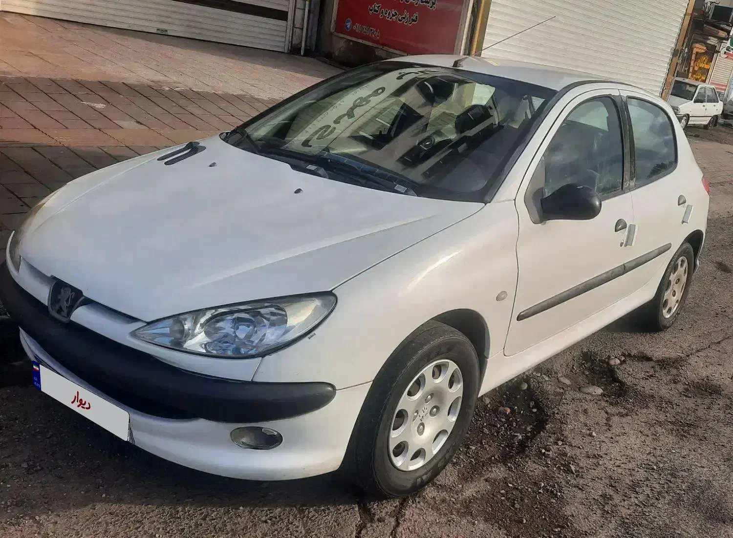 206 مدل ۸۸|خودرو سواری و وانت|رشت, حافظ آباد|دیوار