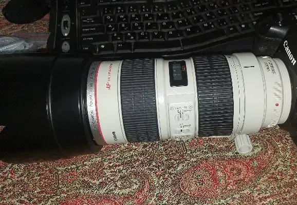 لنز ۷۰ ۲۰۰ تایپ ۱ کنون|دوربین عکاسی و فیلمبرداری|کرج, اصفهانیها|دیوار