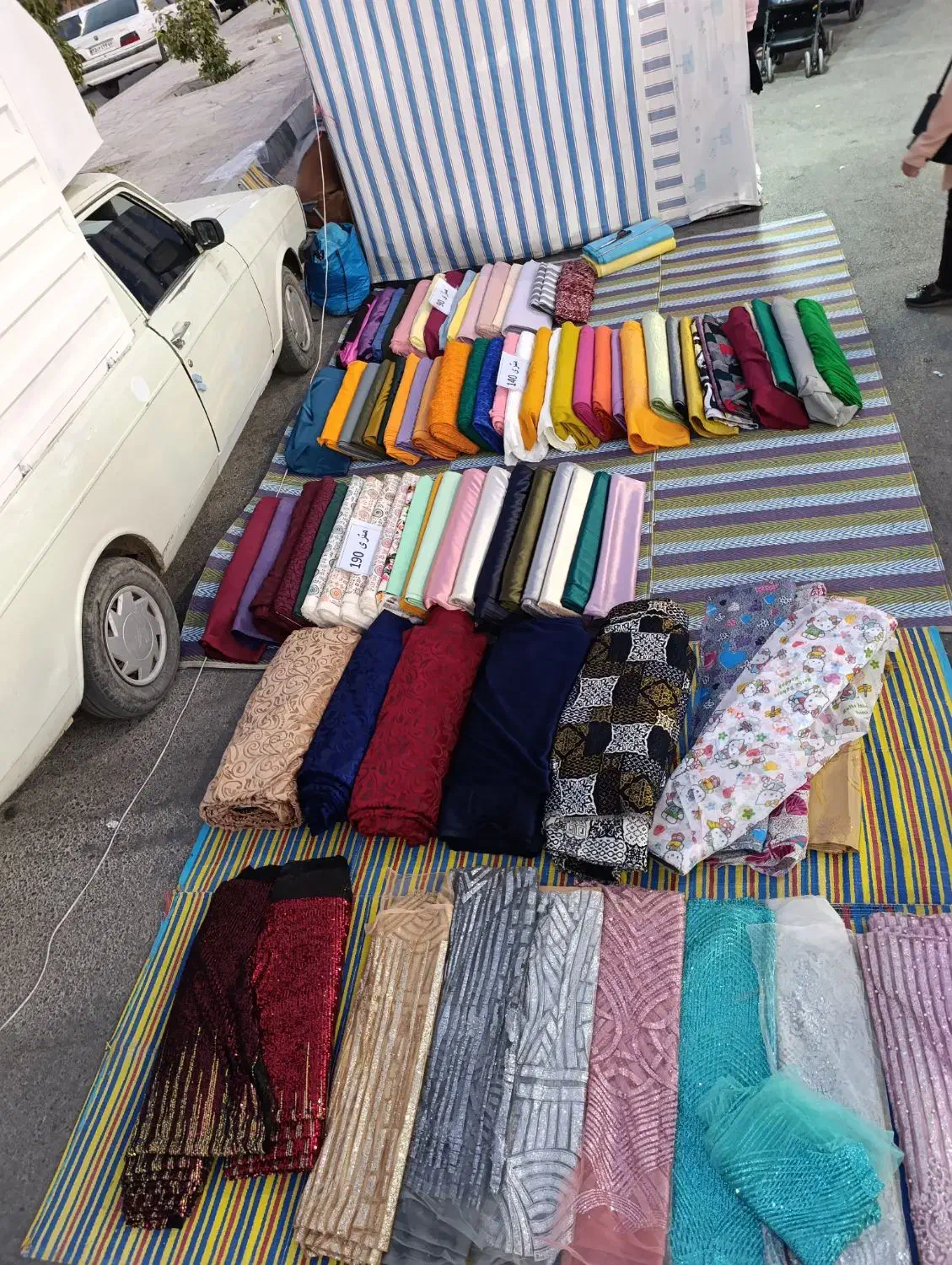 فروش مقداری پارچه فقط یک جا|عمدهفروشی|مرودشت, دولت آباد|دیوار