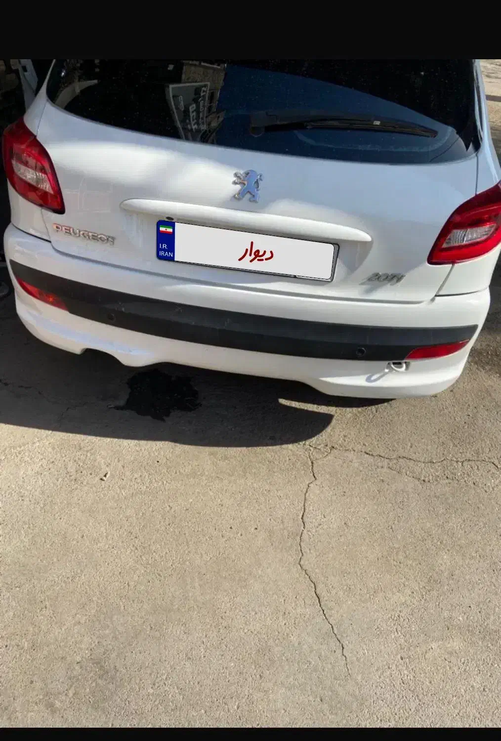 ۲۰۷ tu3 بیرنگ سفید|خودرو سواری و وانت|قم, شهرک قدس|دیوار