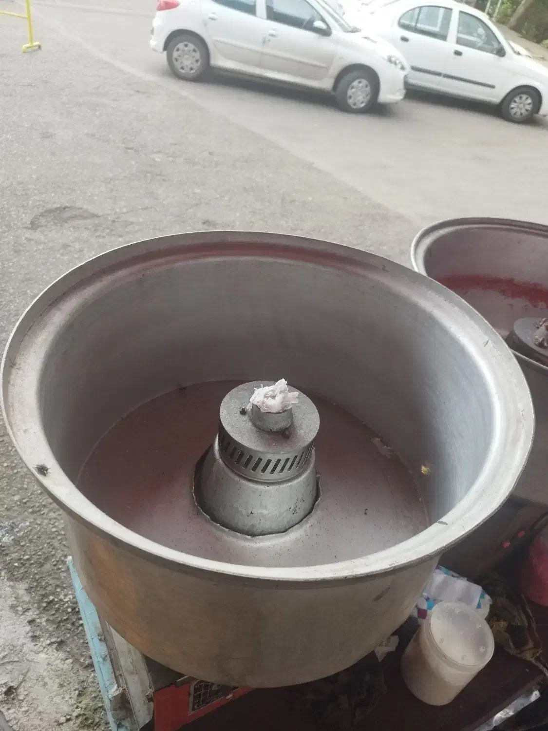 دستگاه پشمک سفید و صورتی|سایر لوازم برقی|لاهیجان, حزین|دیوار