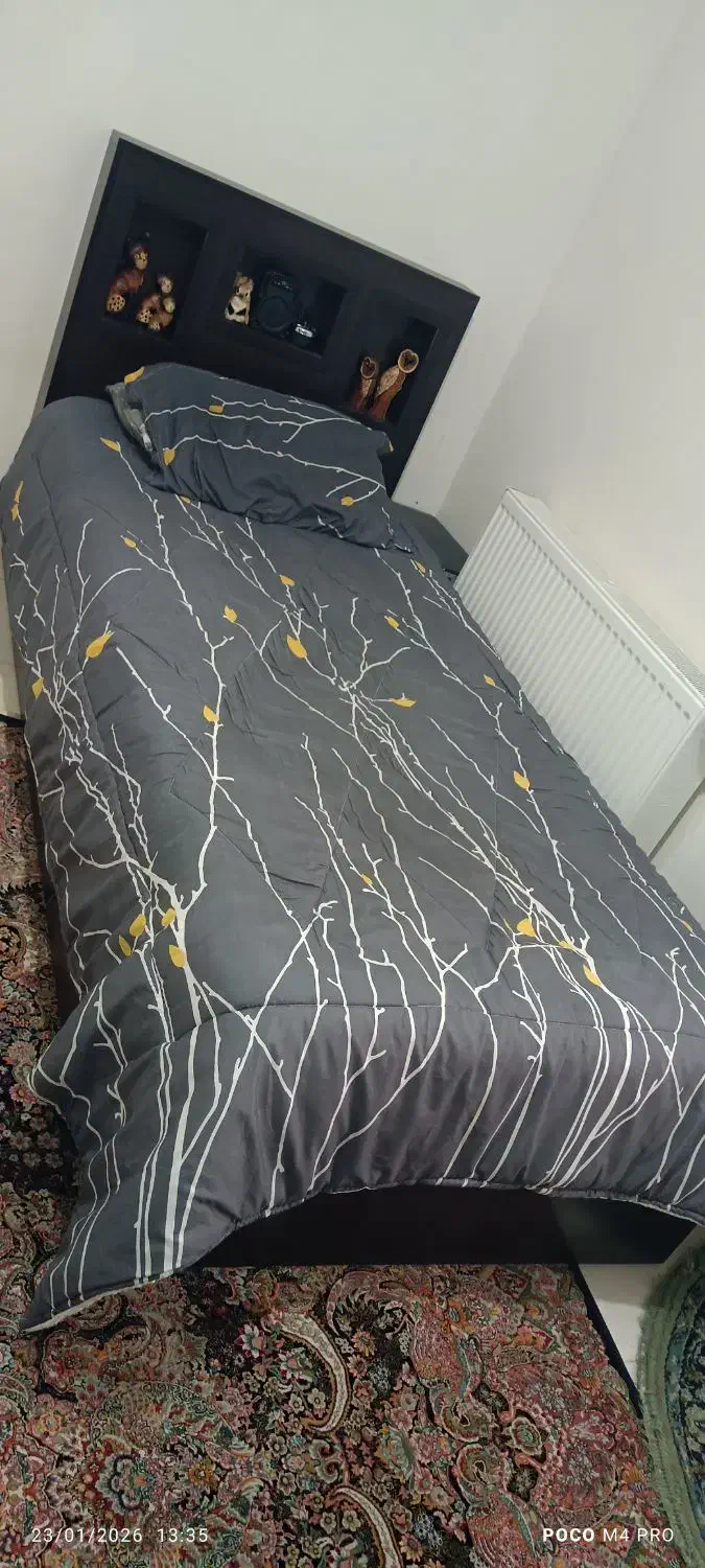 تخت کمد تک نفره|تخت و سرویس خواب|تهران, ولنجک|دیوار