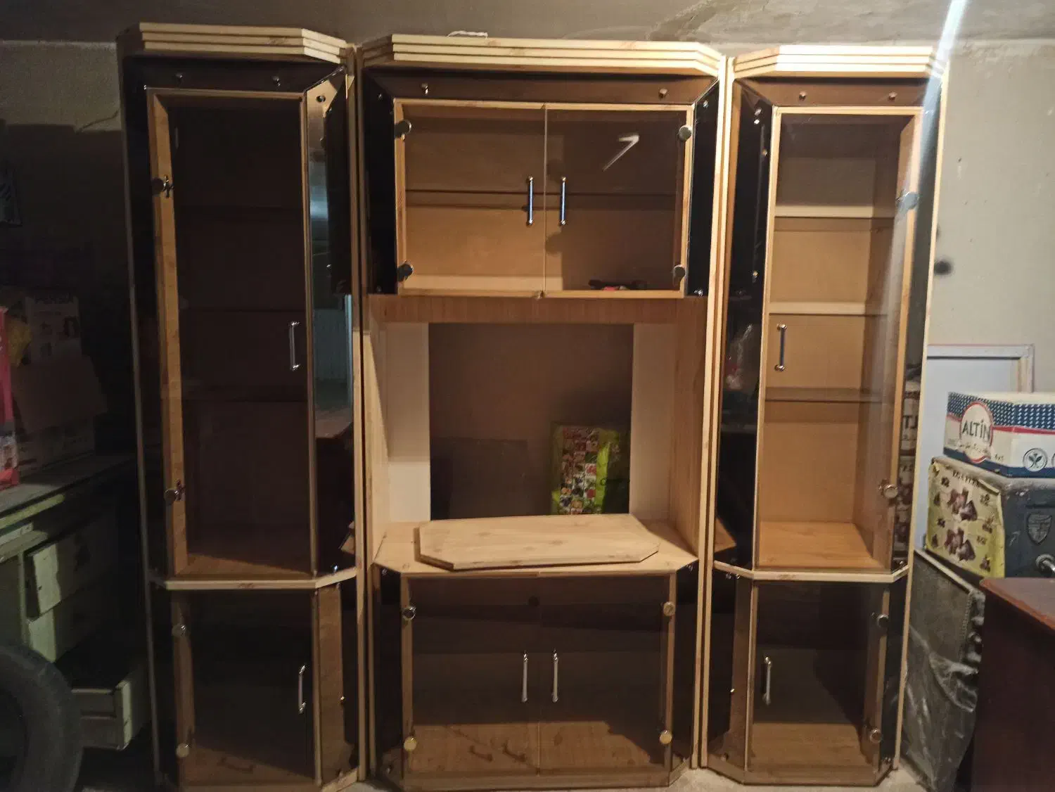 بوفه و ویترین|بوفه، ویترین، کنسول|قروه, |دیوار