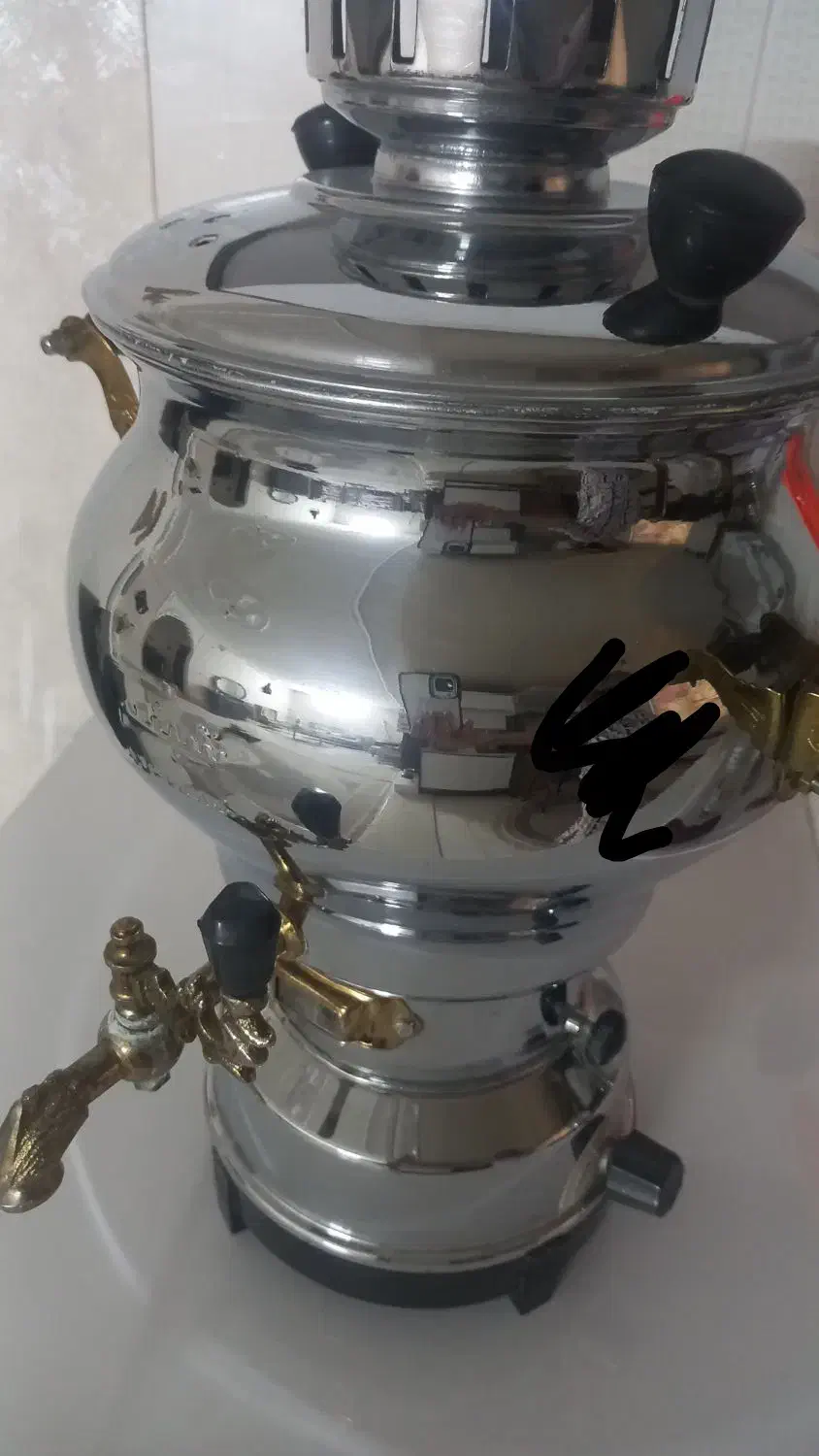 سماور گازی نو|سماور، چایساز، قهوهساز|محمدیه-قزوین, |دیوار