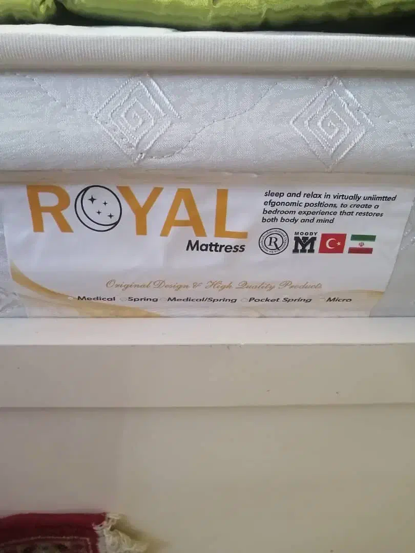 تشک طبی فنری رویال اصل|تخت و سرویس خواب|زاهدان, |دیوار