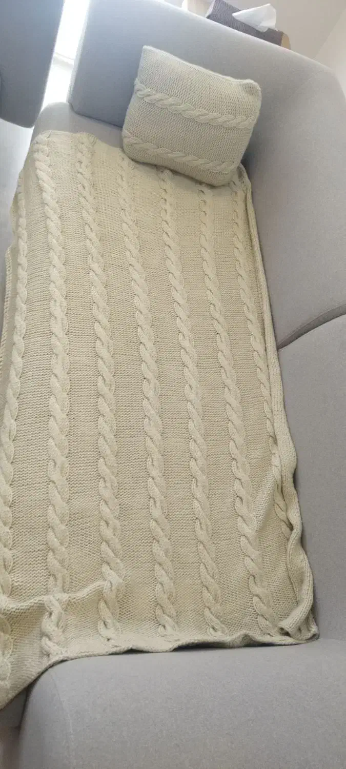 شال مبل دستباف|رختخواب، بالش، پتو|قم, بنیاد|دیوار