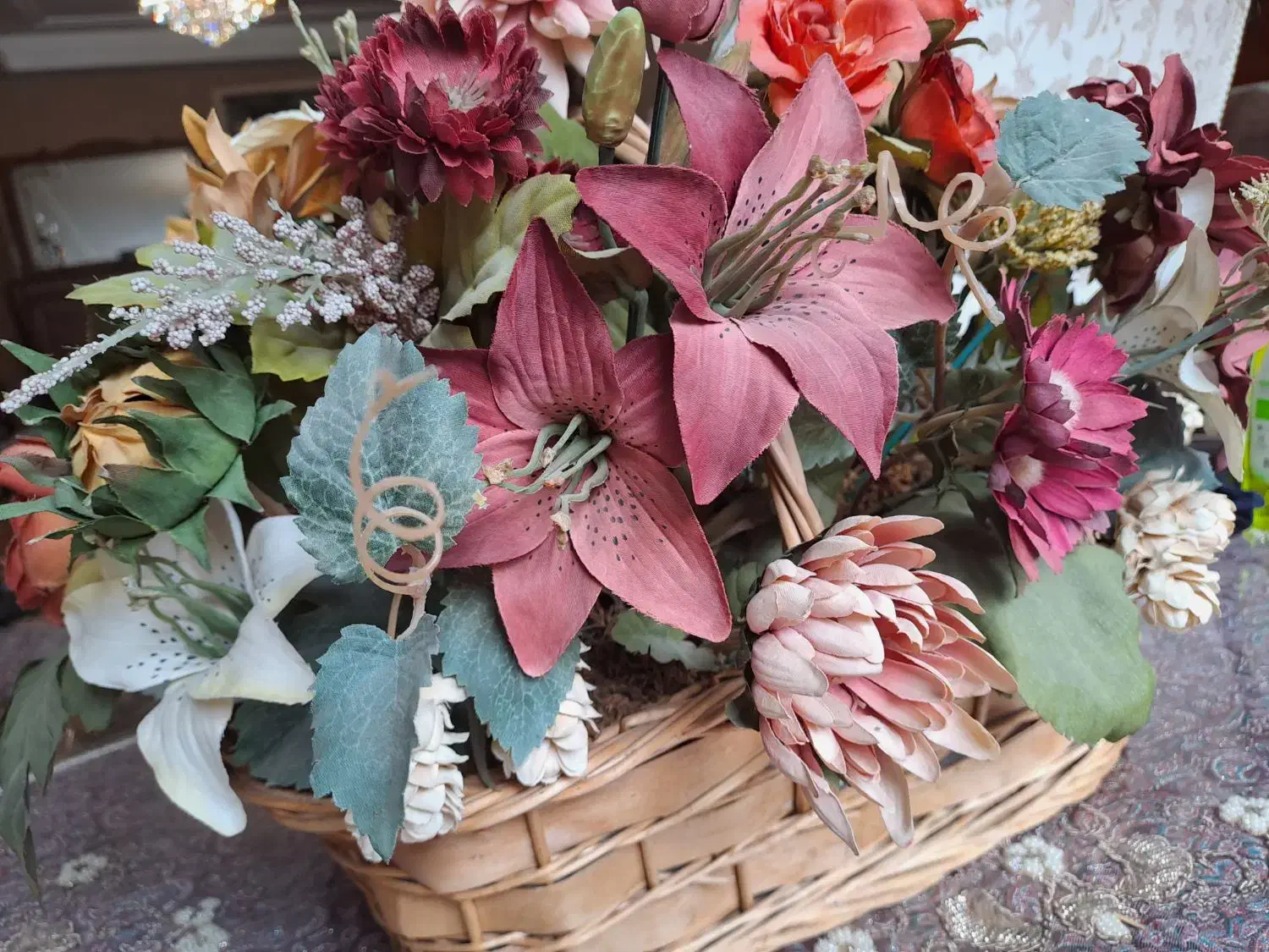 سبد گل|گل مصنوعی|همدان, |دیوار