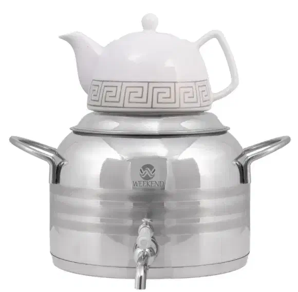 کتری و قوری استیل|قوری، کتری، قهوه‌ساز دستی|رفسنجان, |دیوار