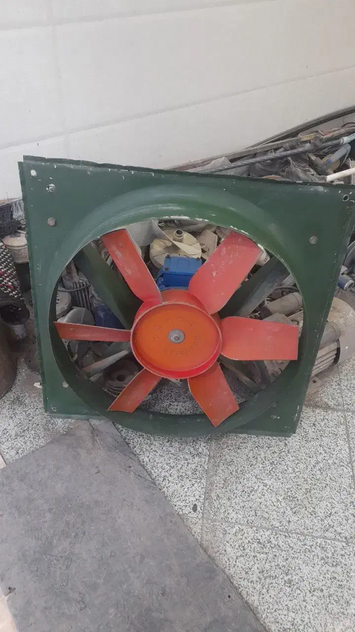 هواکش صنعتی|پنکه و تصفیه‌کنندهٔ هوا|یزد, |دیوار