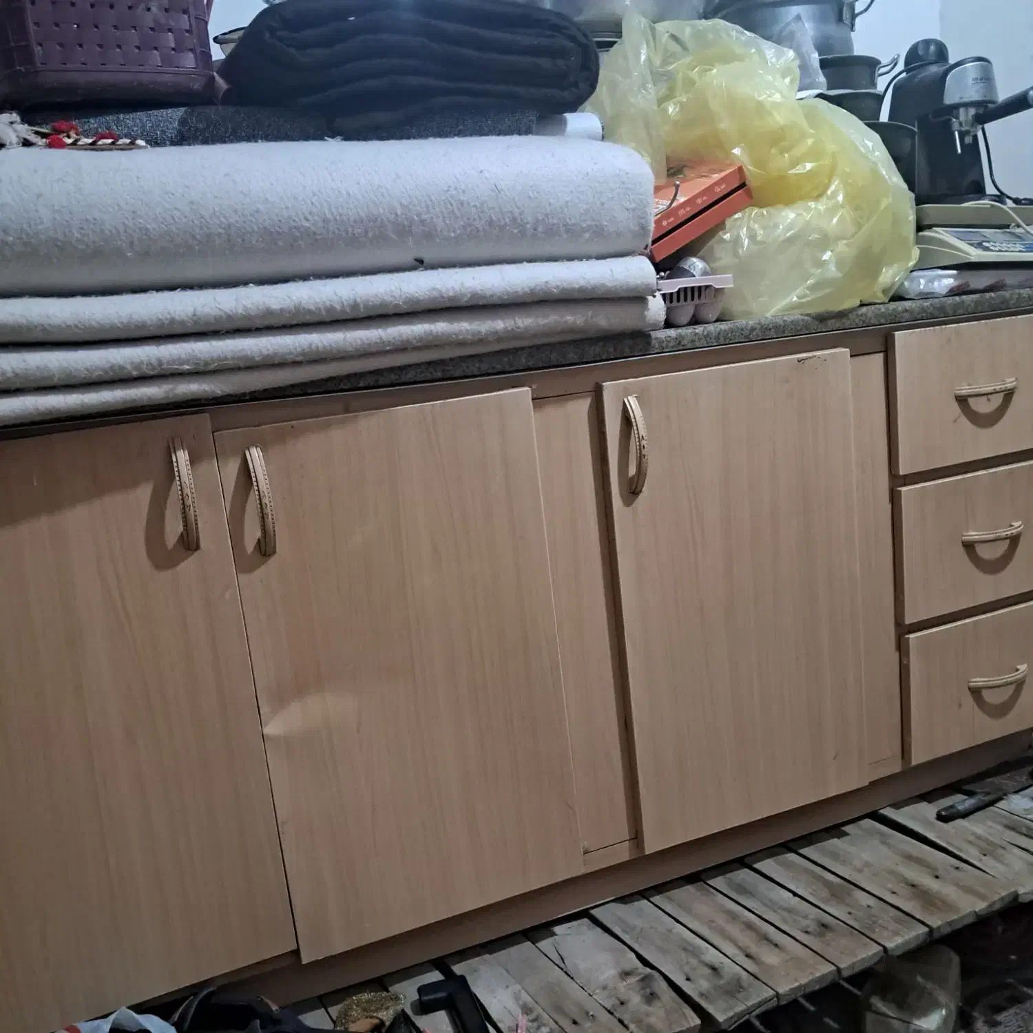 کابینت المنیوم|آب‌چکان و نظم‌دهنده ظروف|بندر کنگان, |دیوار