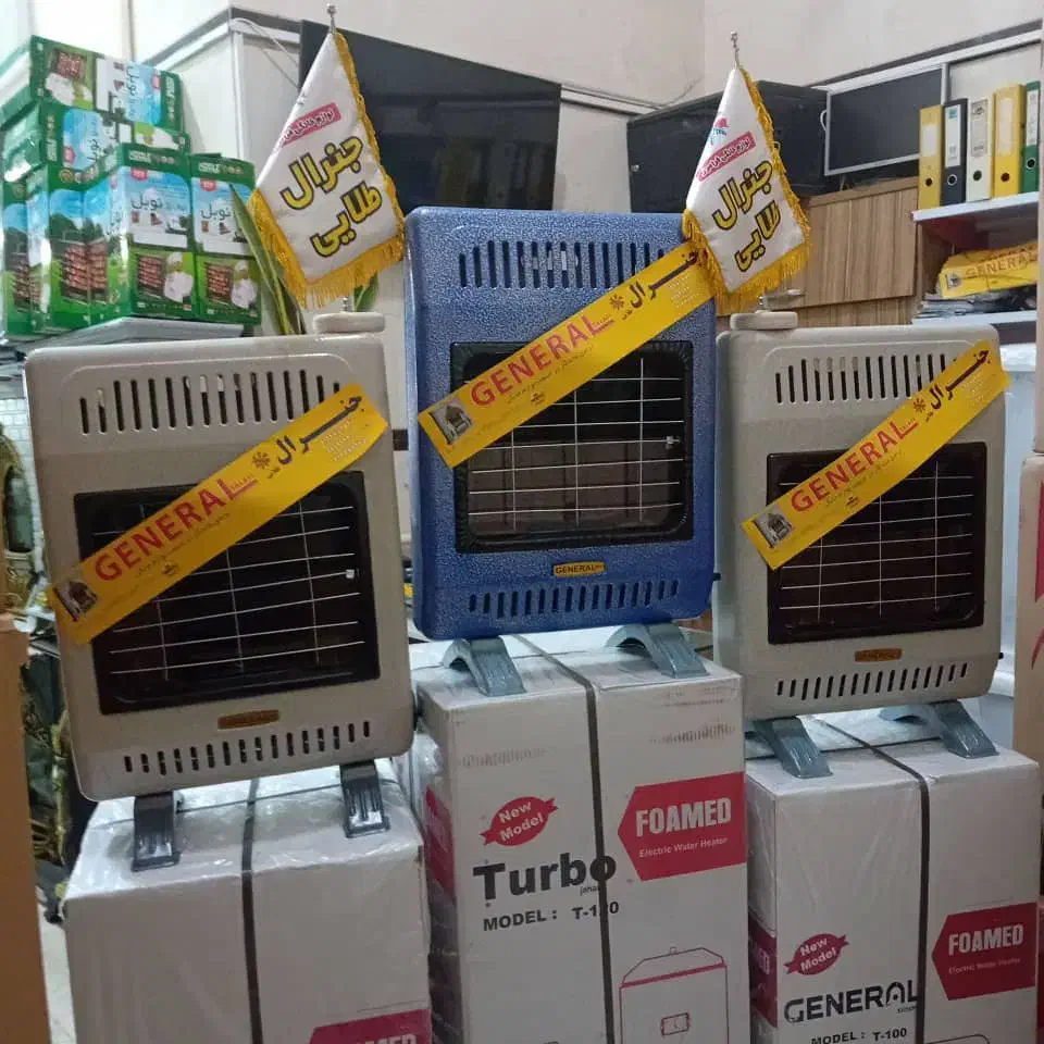 بخاری گازی بدونه دودکش در رنگ های متفاوت ایران|بخاری، هیتر، شومینه|قم, کیوانفر|دیوار