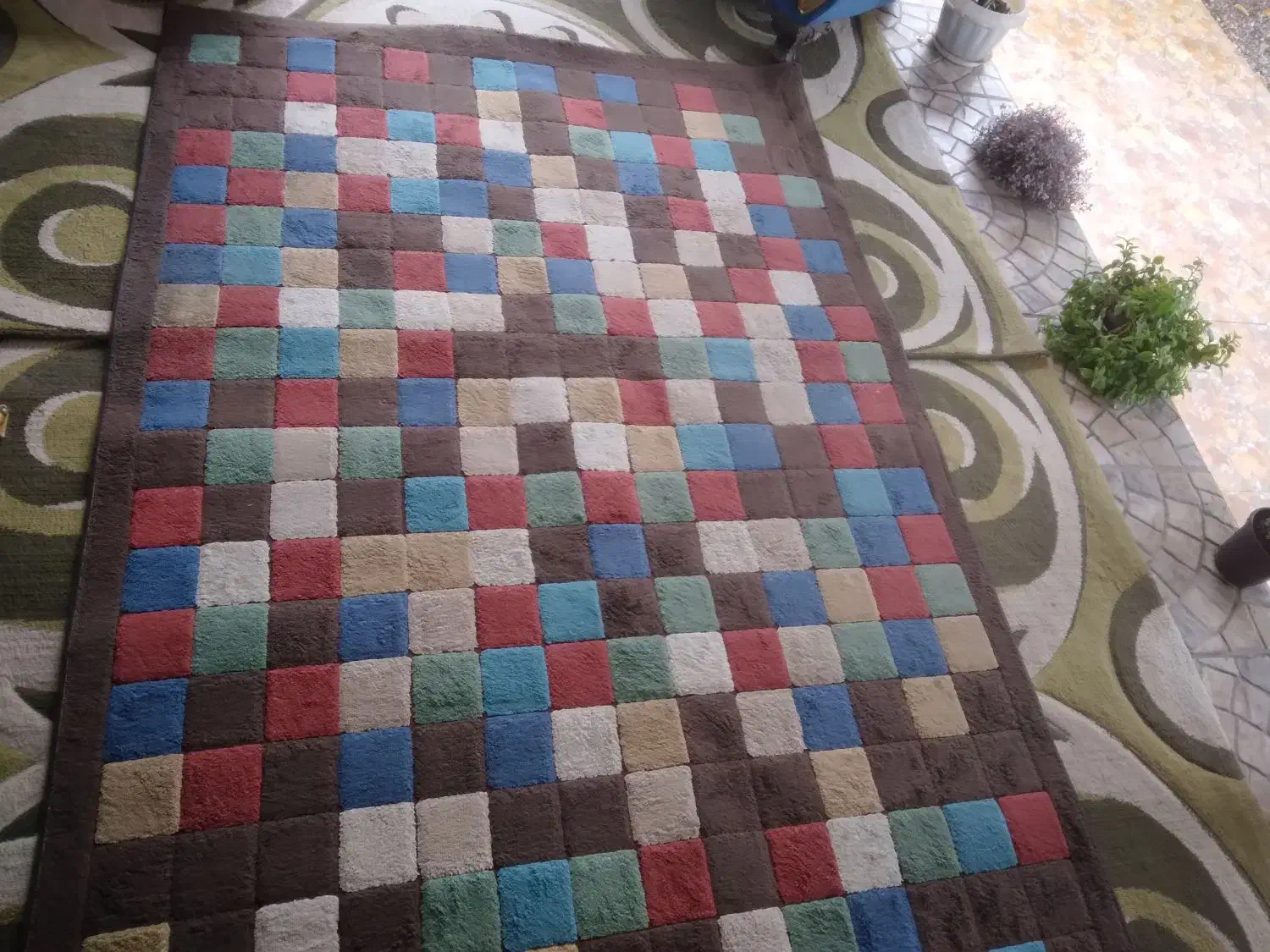 فرش ۴ متری|فرش|پیربازار, |دیوار