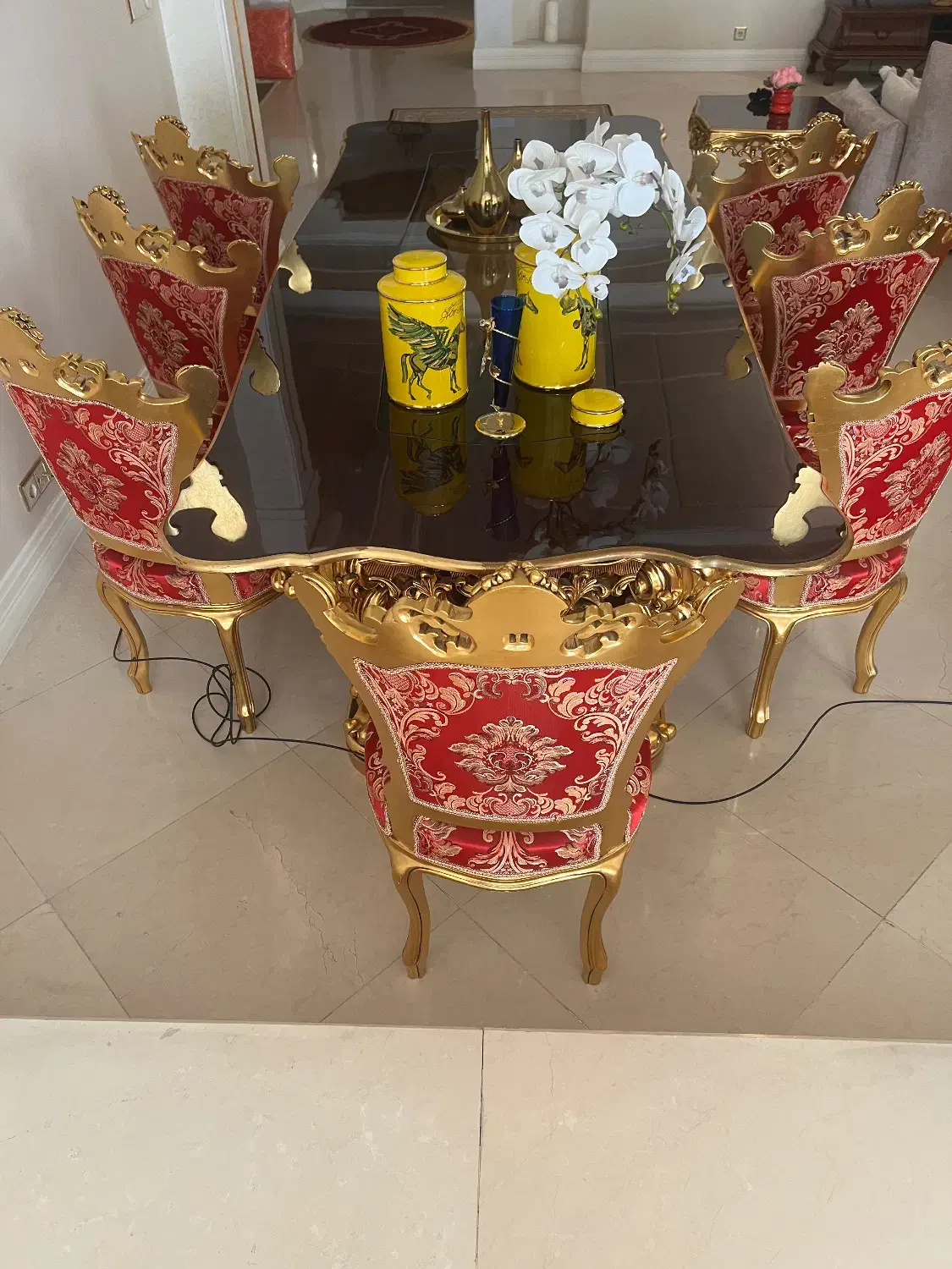 مبل سلطنتی و نهار خوردی|مبلمان خانگی و میز عسلی|تهران, آجودانیه|دیوار