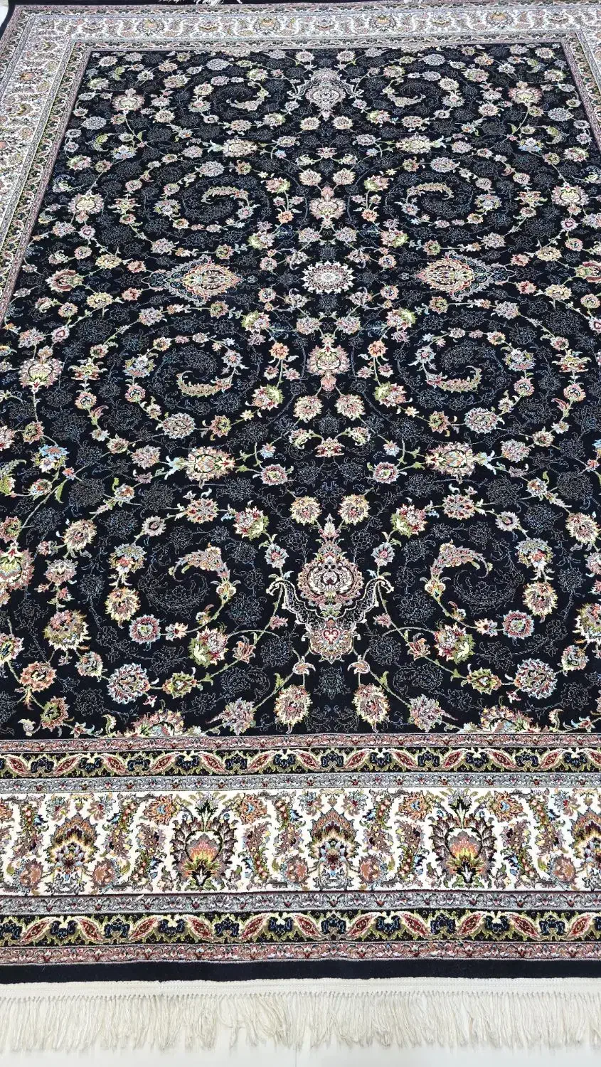 دو تخته فرش12متری 700شانه تراکم2550افشان|فرش|ایلام, |دیوار