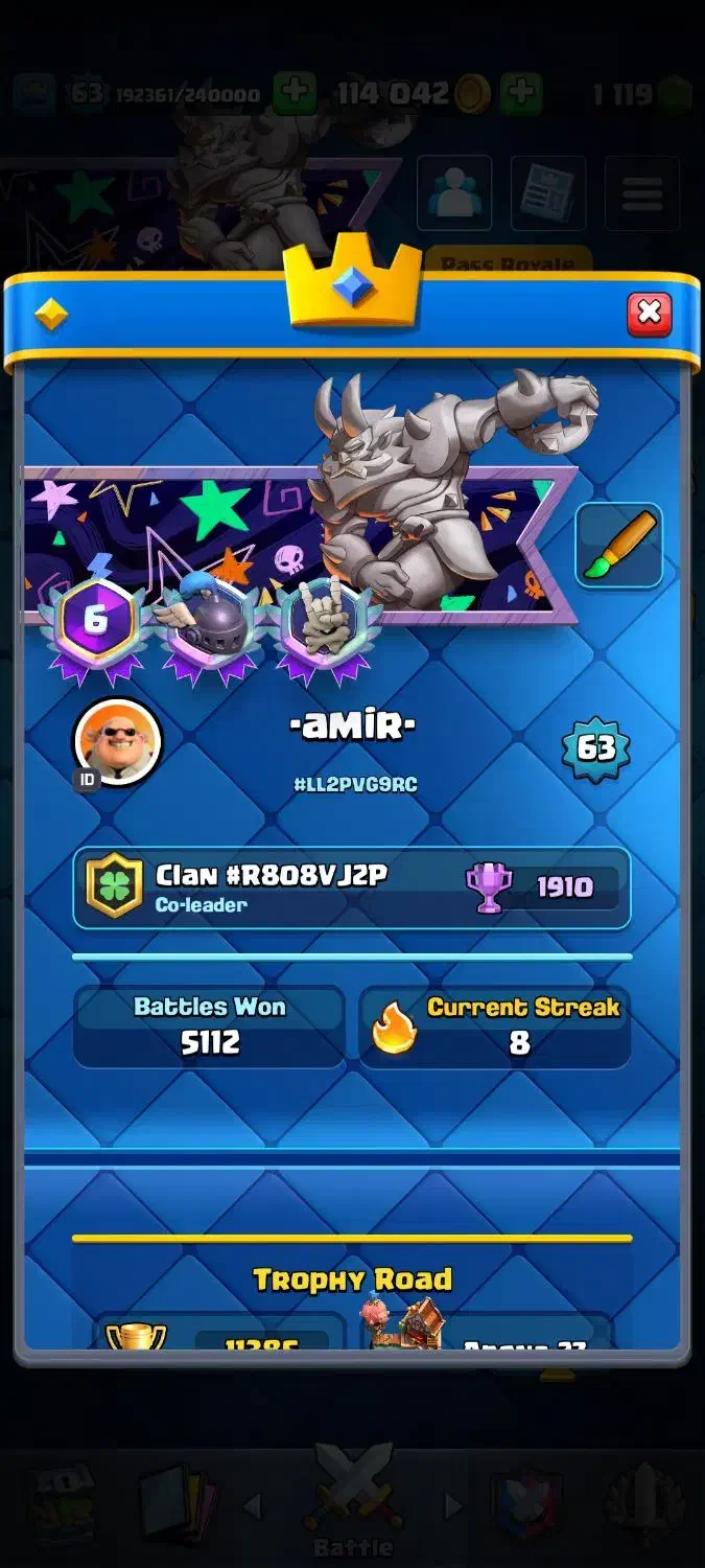 clash royal کلش رویال|کنسول، بازی ویدئویی و آنلاین|ری, ولی آباد|دیوار