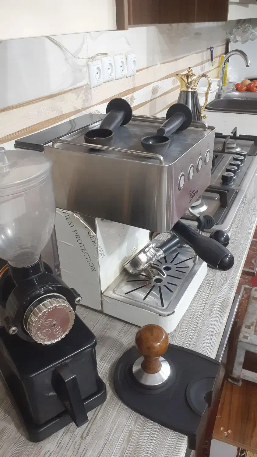 دستگاه اسپرسوساز نیمه صنعتی برونی کارکرده|کافی‌شاپ و رستوران|اهواز, کوی علوی|دیوار