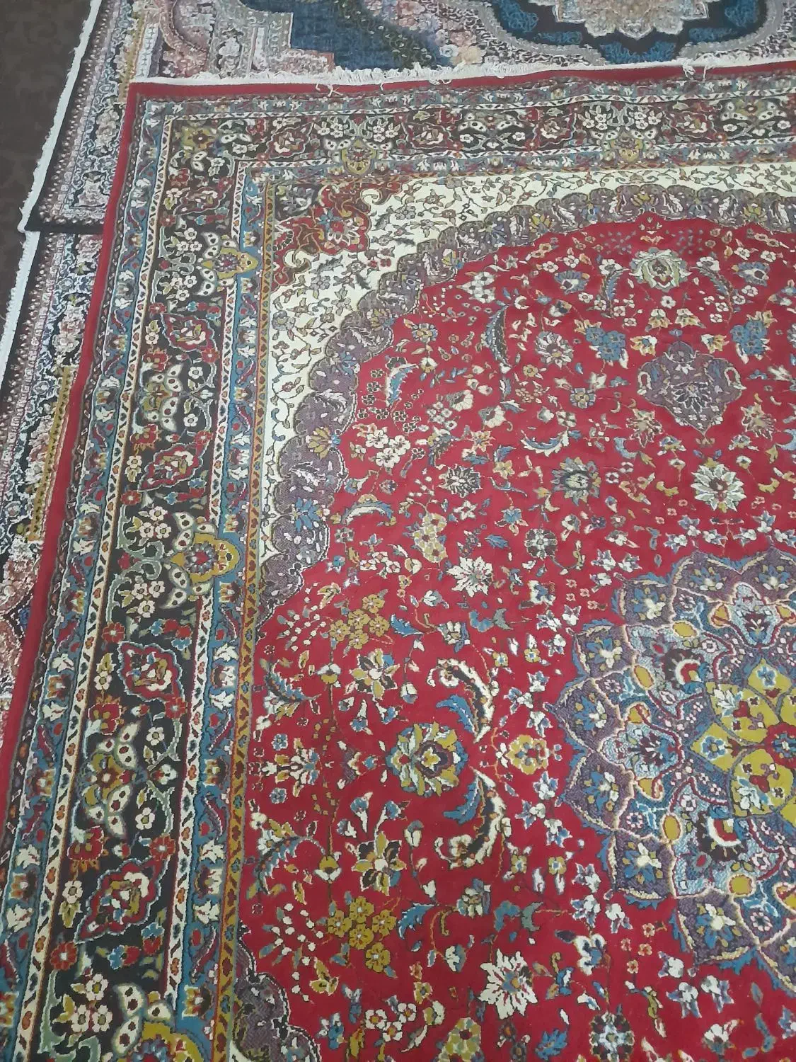 فروش ۲ تخته فرش ۹ و ۶ متری|فرش|لاهیجان, خمیر کلایه|دیوار