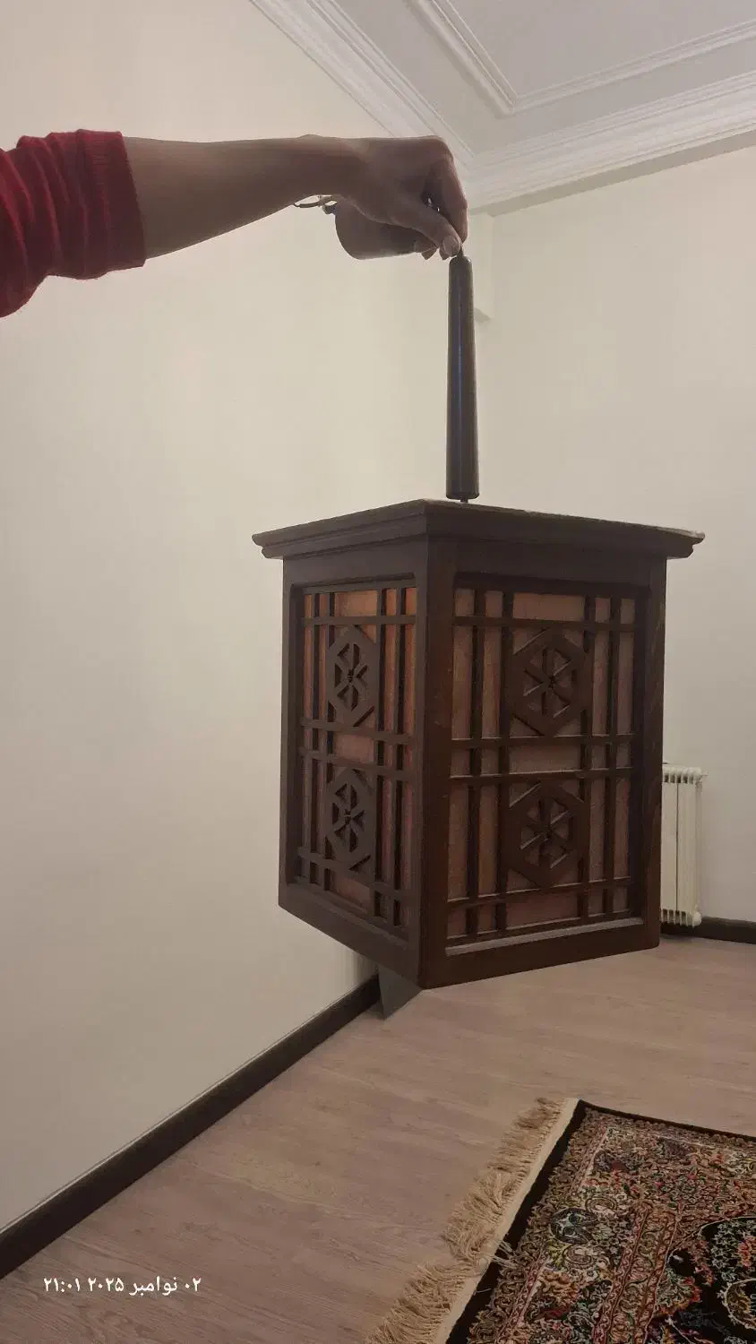 لوستر چوبی|لوستر و چراغ آویز|تهران, درختی|دیوار