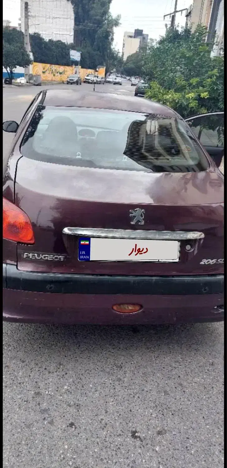فروش خودرو 206. V8|خودرو سواری و وانت|ساری, |دیوار