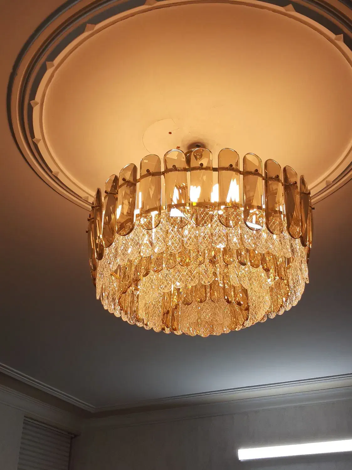 لوستر|لوستر و چراغ آویز|ابریشم, |دیوار