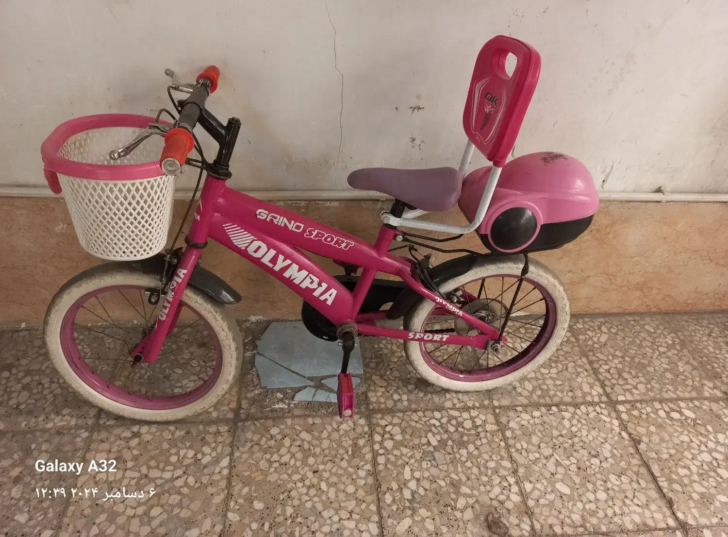 دوچرخه سایز۱۶المپیادرحدنو|دوچرخه، اسکیت، اسکوتر|ری, دیلمان|دیوار