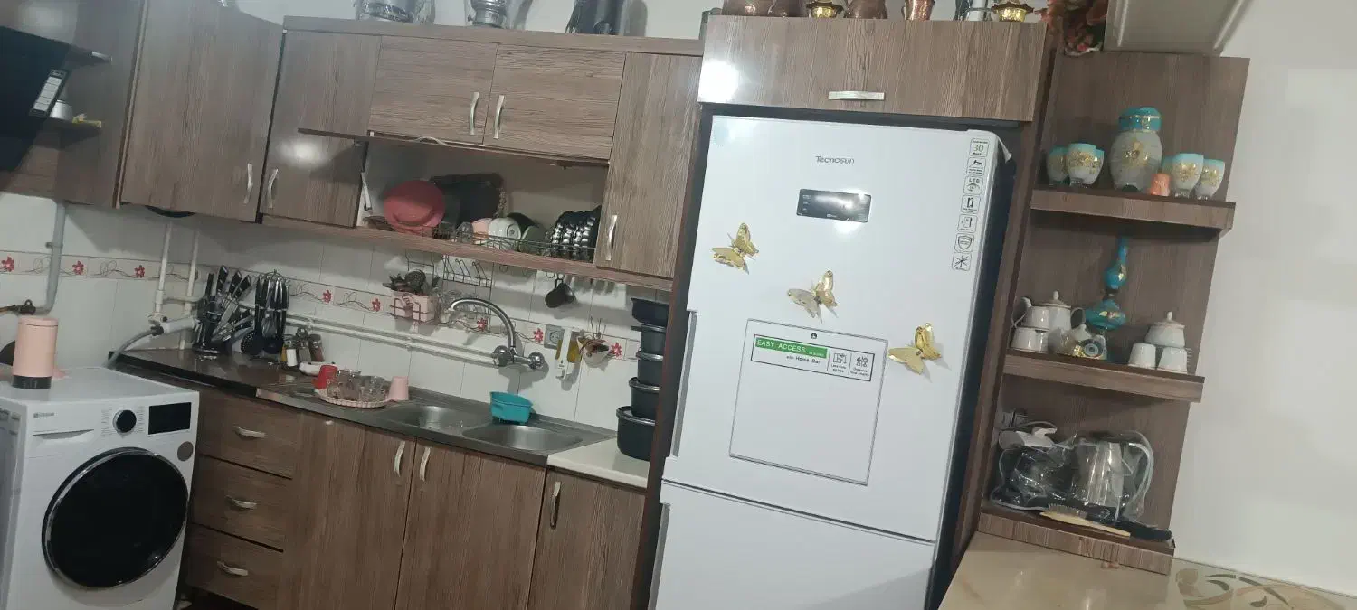 کابینت چوب|کتابخانه، شلف، قفسه‌های دیواری|قوچان, |دیوار