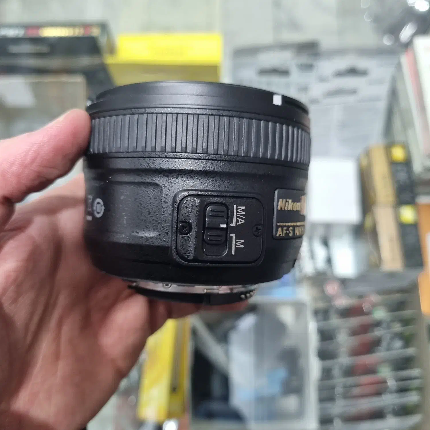 لنز ۵۰ اف ۱.۸ نیکون|دوربین عکاسی و فیلم‌برداری|تهران, صادقیه|دیوار