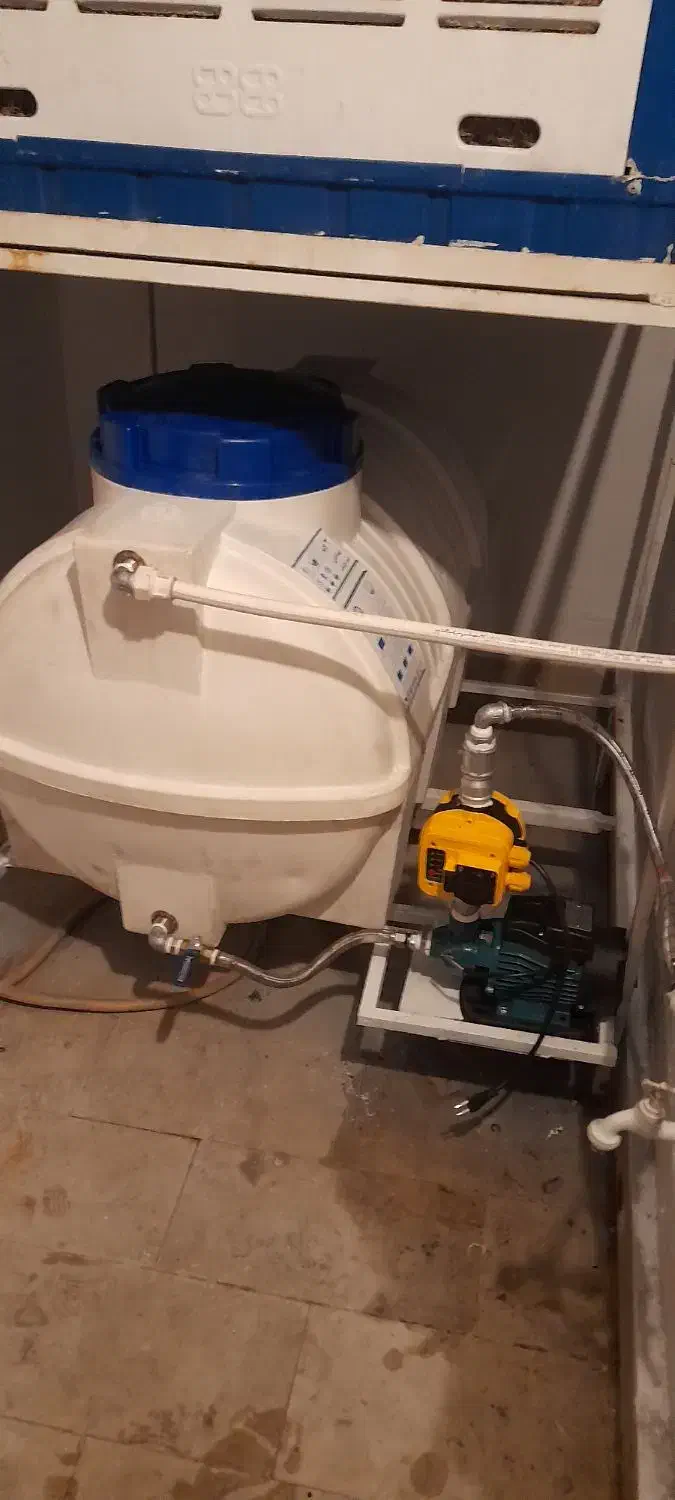 تاسیسات نصپ پمپ آب منبع ولوله کشی|خدمات پیشه و مهارت|پردیس, شهرک صنعتی خرمدشت فاز ۷|دیوار