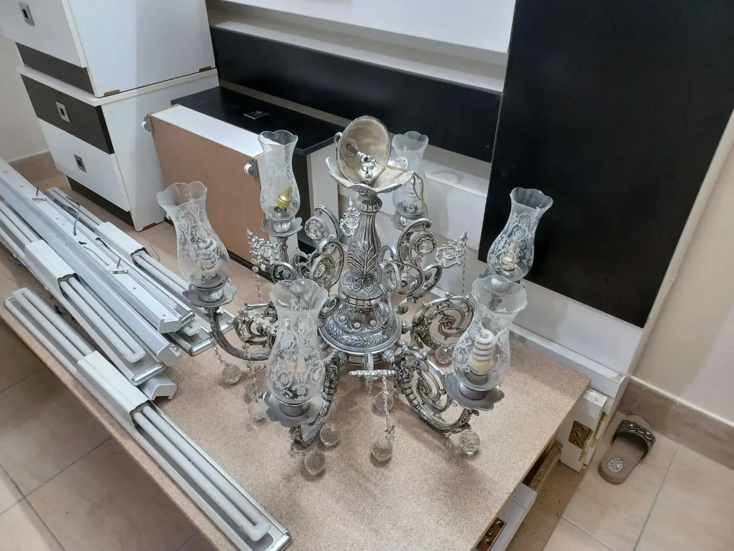 لوستر و شب خواب|لوستر و چراغ آویز|اصفهان, ستار|دیوار