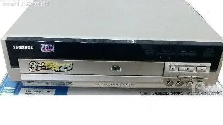 دو دستگاه ویدیو و سی دی سامسونگ|پخشکننده DVD و ویدیو|رشت, خمیران زاهدان|دیوار