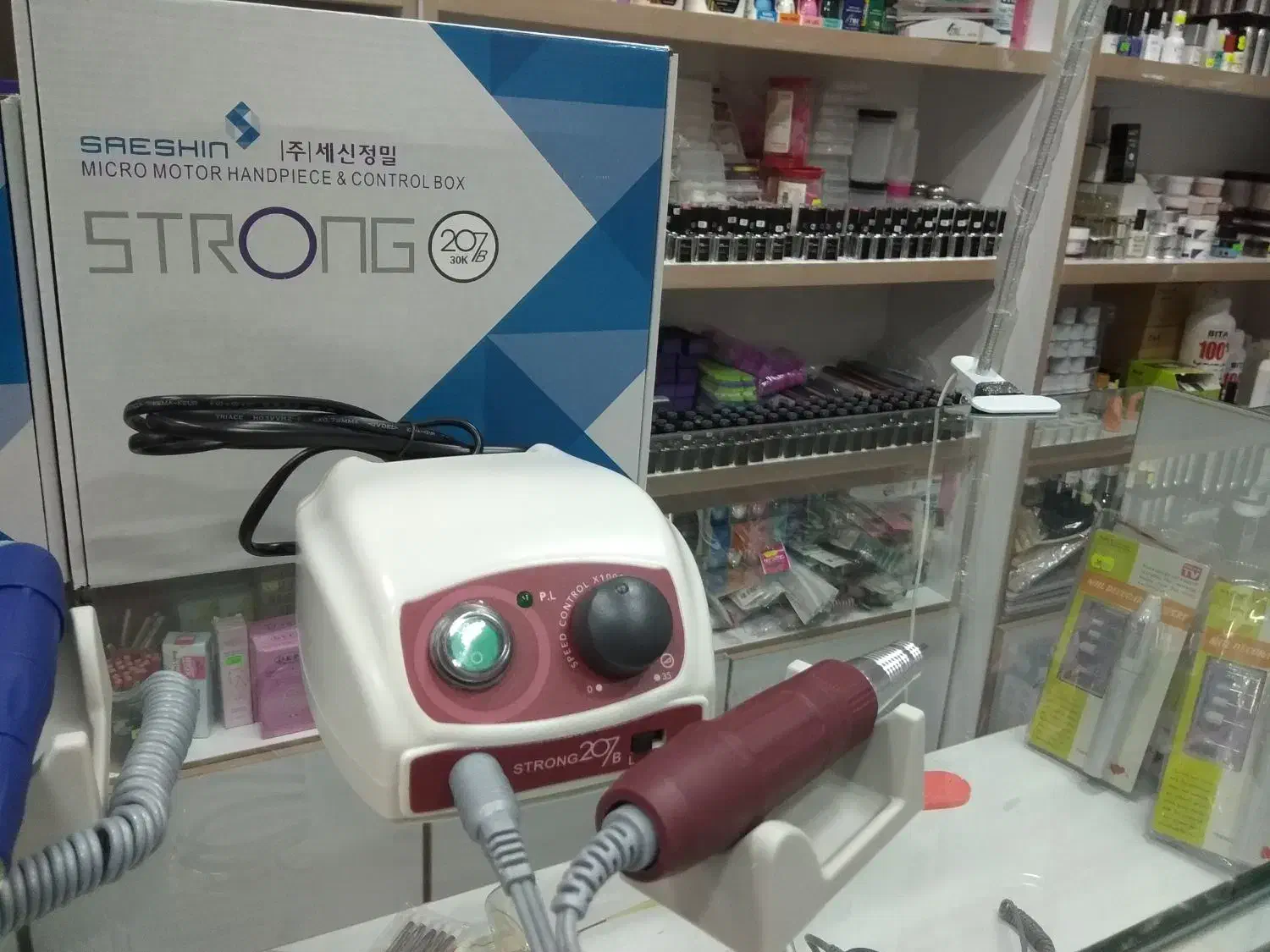 سوهان برقی استرانگ مدل 207|آرایشی، بهداشتی، درمانی|کرج, چهارصد دستگاه|دیوار