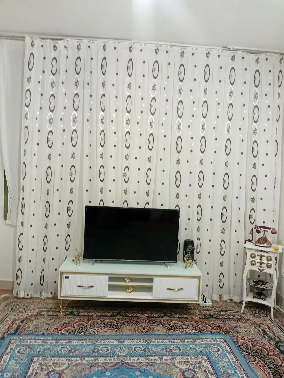 پرده پذیرایی سالم تمیز|پرده، رانر، رومیزی|سبزوار, امیر کبیر|دیوار