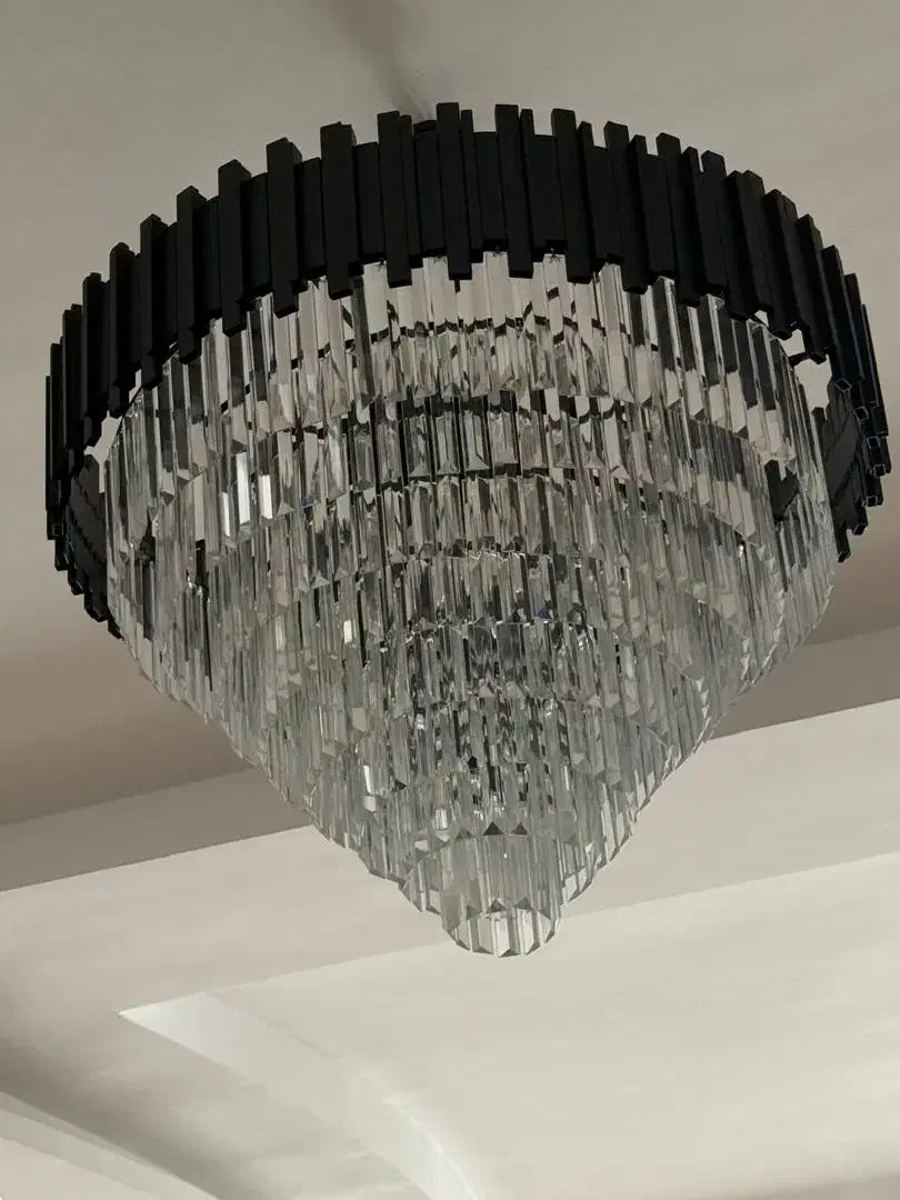 لوستر قطر ۸۰ سانت طرح اسپانیایی|لوستر و چراغ آویز|کرج, عظیمیه|دیوار