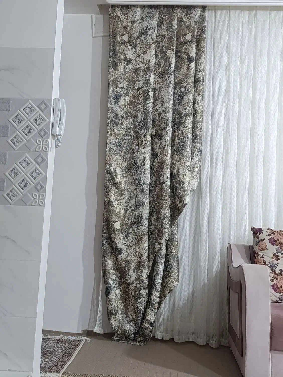 کناره پرده|پرده، رانر، رومیزی|سلماس, |دیوار