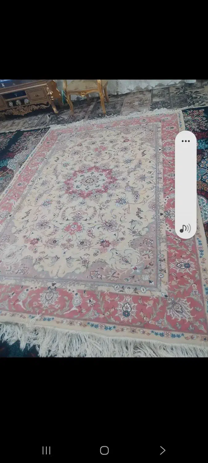 دستباف۲در۳گل ابریشم|فرش|مشهد, پایین خیابان|دیوار