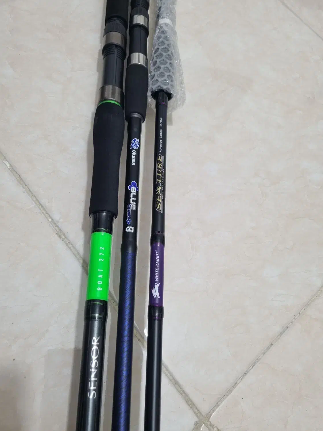 چوب و چرخ ماهیگیری حرفه ای نو ۲۰۲۴ و درحد نو|ماهیگیری|مشهد, آزادشهر|دیوار