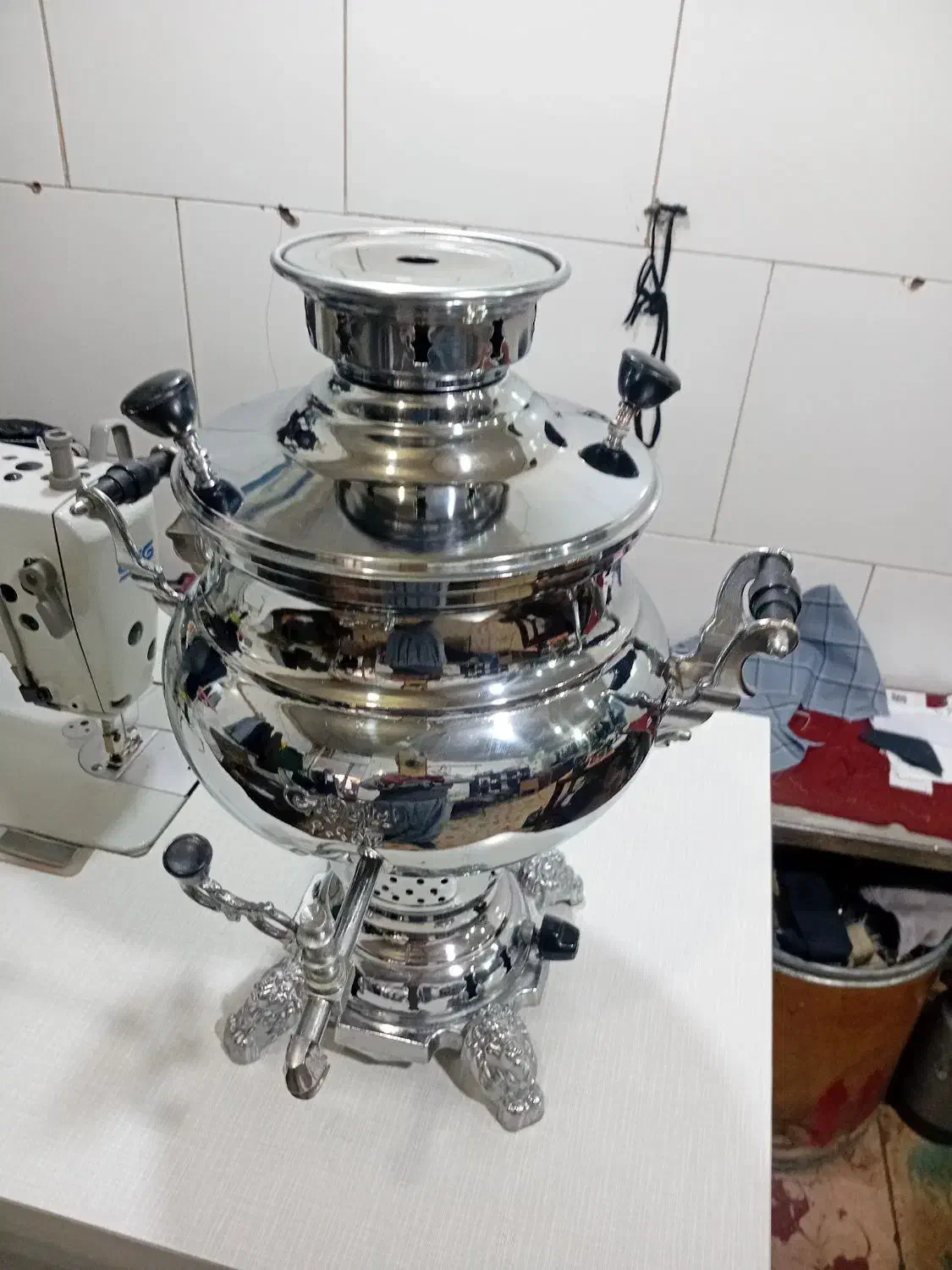 سماور|سماور، چای‌ساز، قهوه‌ساز|سقز, |دیوار